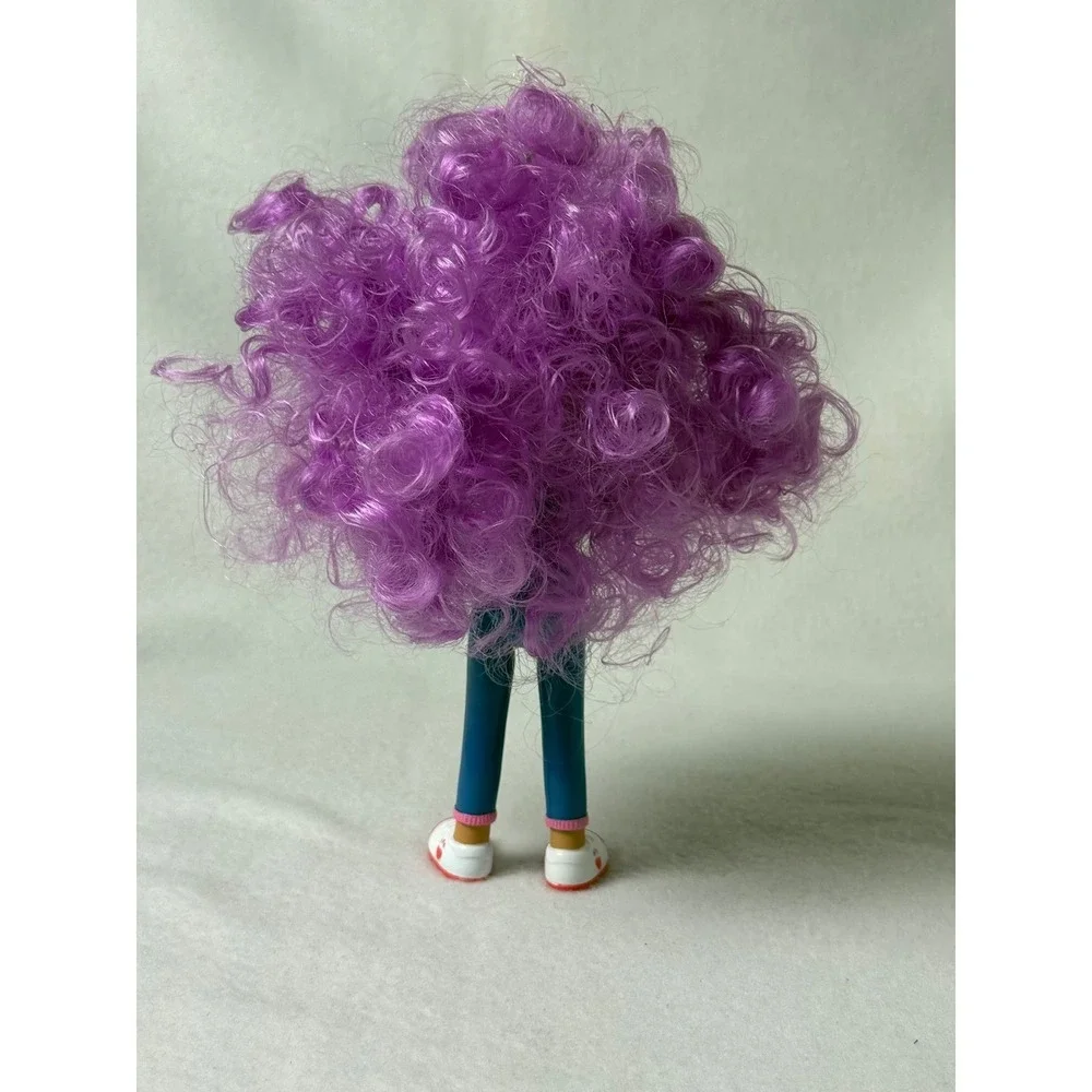Gabby's Dollhouse Gabby Girl Doll 8 inch Curly Purple Hair Rainbow 20302BDM